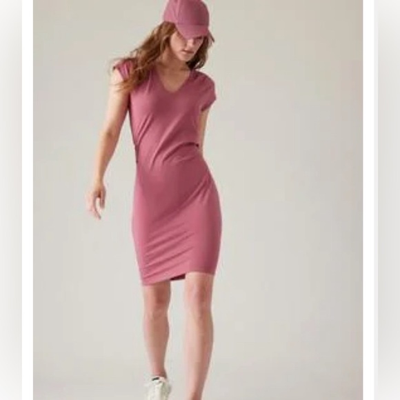 ATHLETA Effortless Tee Dress - Picture 1 of 6